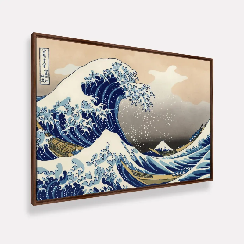 Quadro A Grande Onda De Kanagawa - Oriental - Hokusai