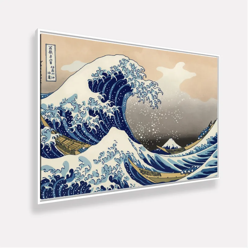 Quadro A Grande Onda De Kanagawa - Oriental - Hokusai