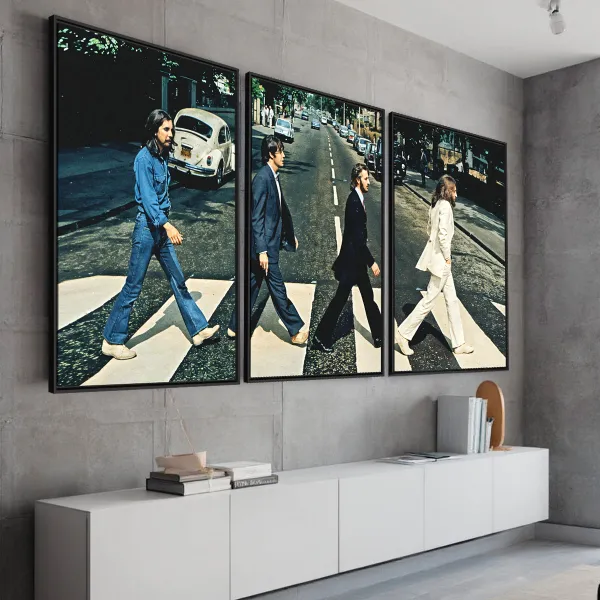Quadro Decorativo The Beatles Caminho da Lenda