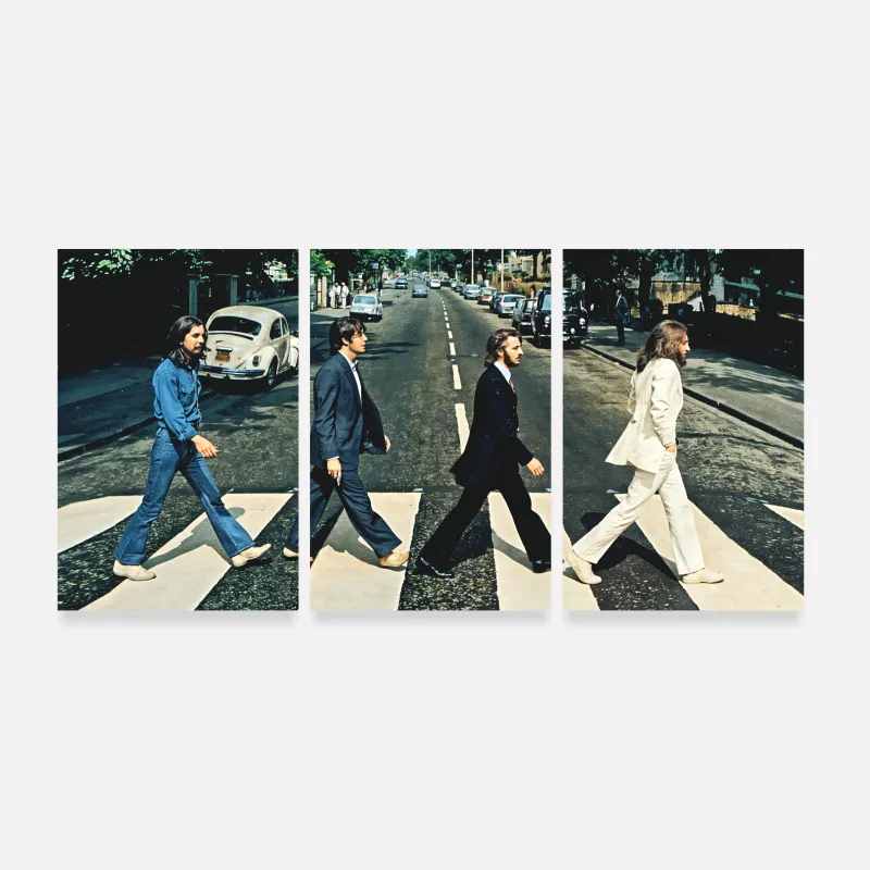 Quadro Decorativo The Beatles Caminho da Lenda