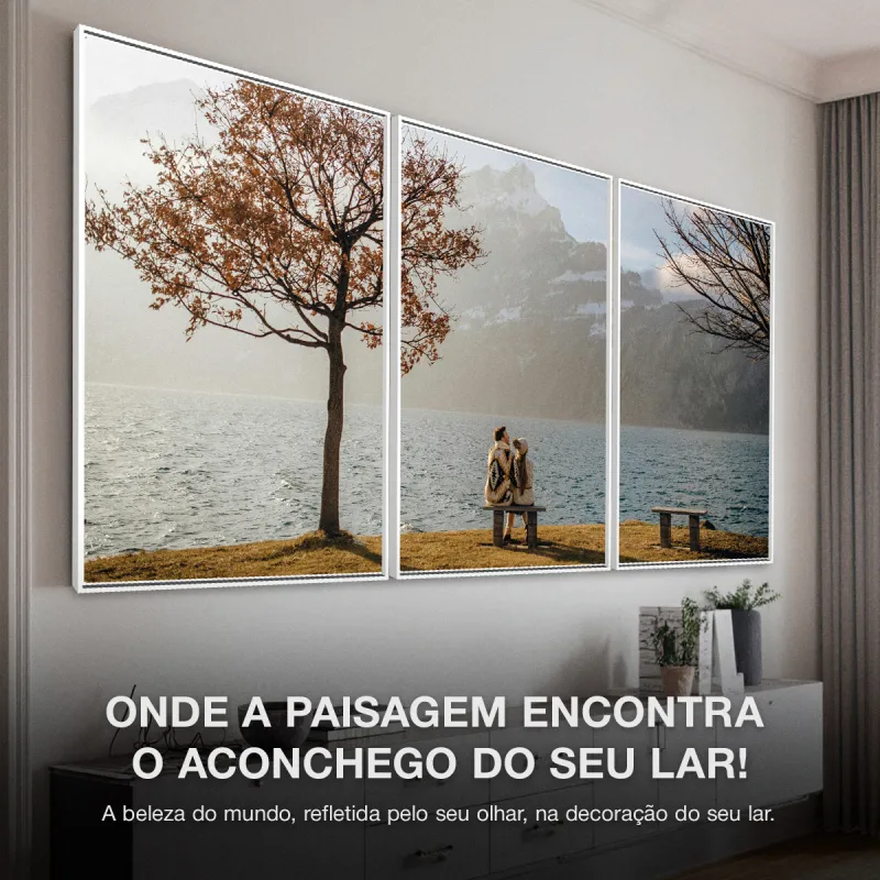 Quadros Personalizados - Kit 3 Peças Vertical