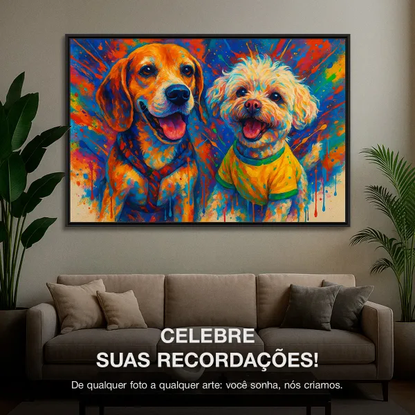 Quadro Personalizado - Retangular Horizontal