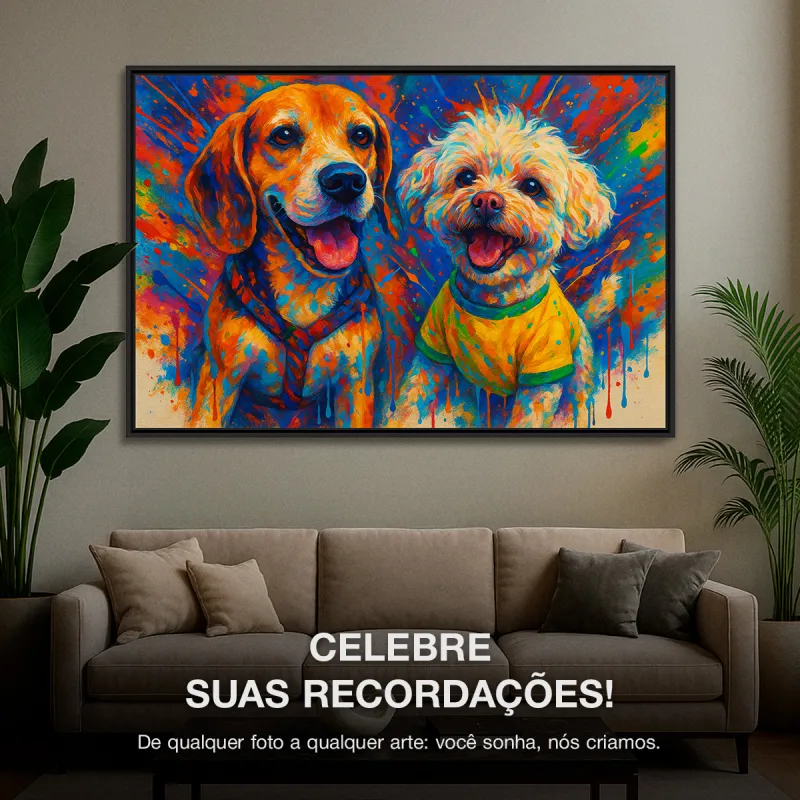 Quadro Personalizado - Retangular Horizontal