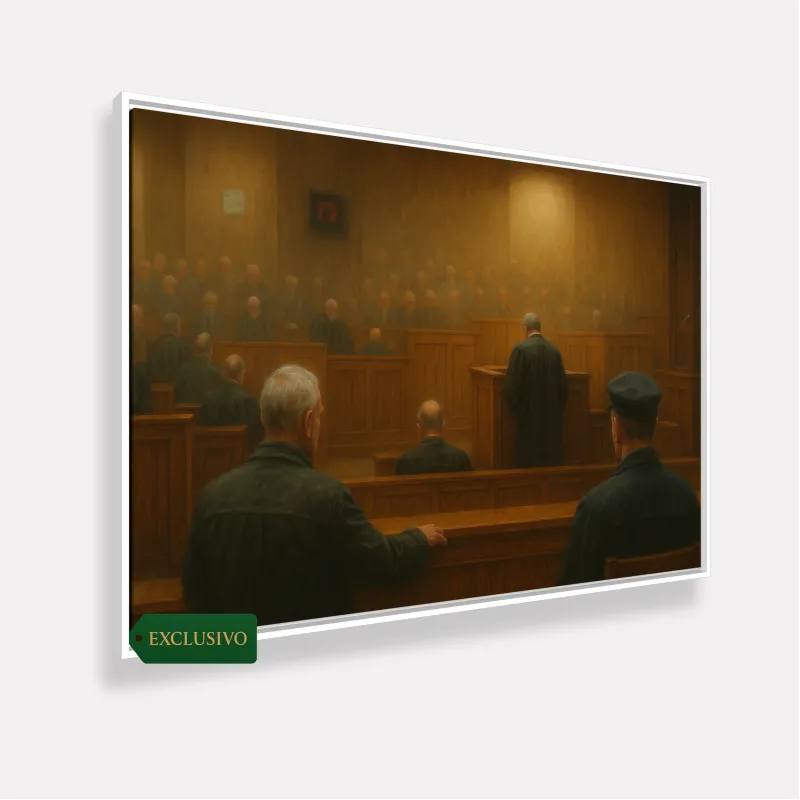 Quadro Advocacia Tribunal Poder do Juiz