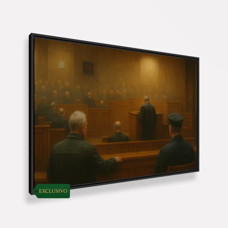 Quadro Advocacia Tribunal Poder do Juiz