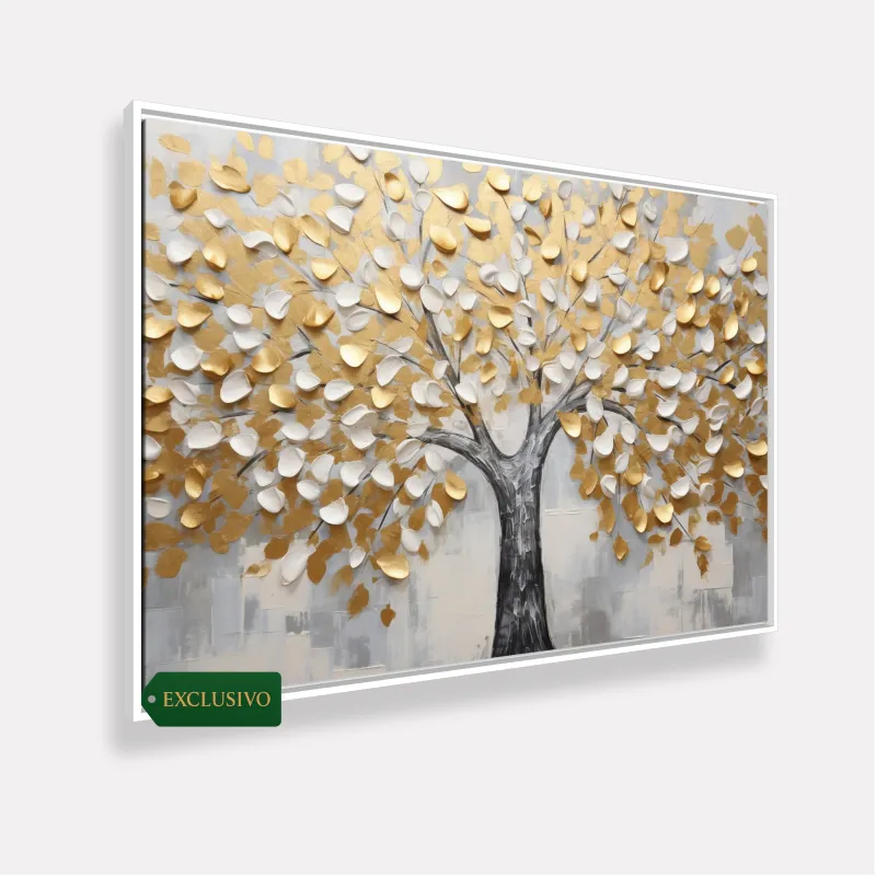 Quadro Árvore da Vida Arte Estilo Pintura