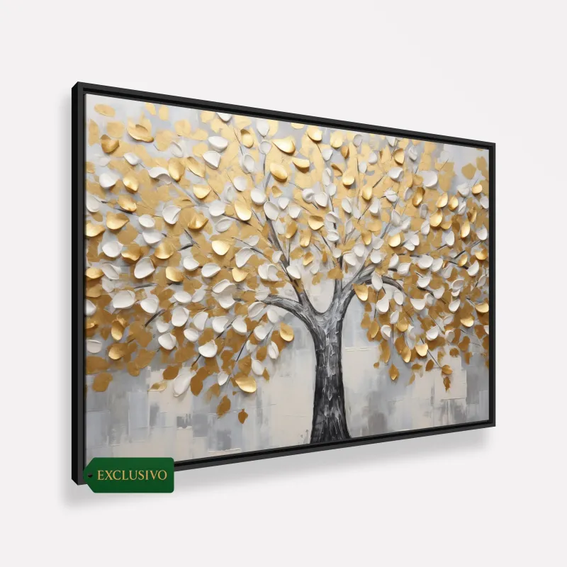 Quadro Árvore da Vida Arte Estilo Pintura